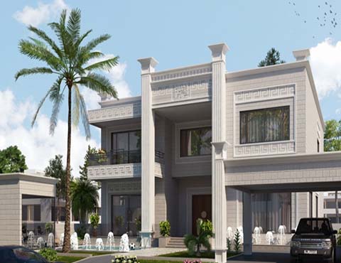 Private Villa Mirdif - Building Render